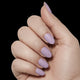 Lavender Fields — Short Oval Lavender Press-On Nails