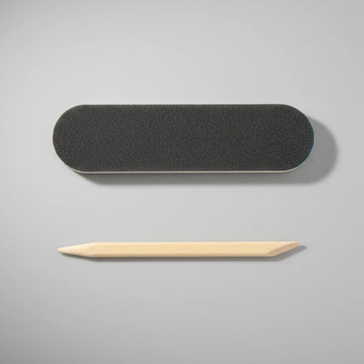 Nail File + Cuticle Pusher